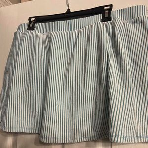 Lane Bryant size 20 seersucker bathing suit bottom.